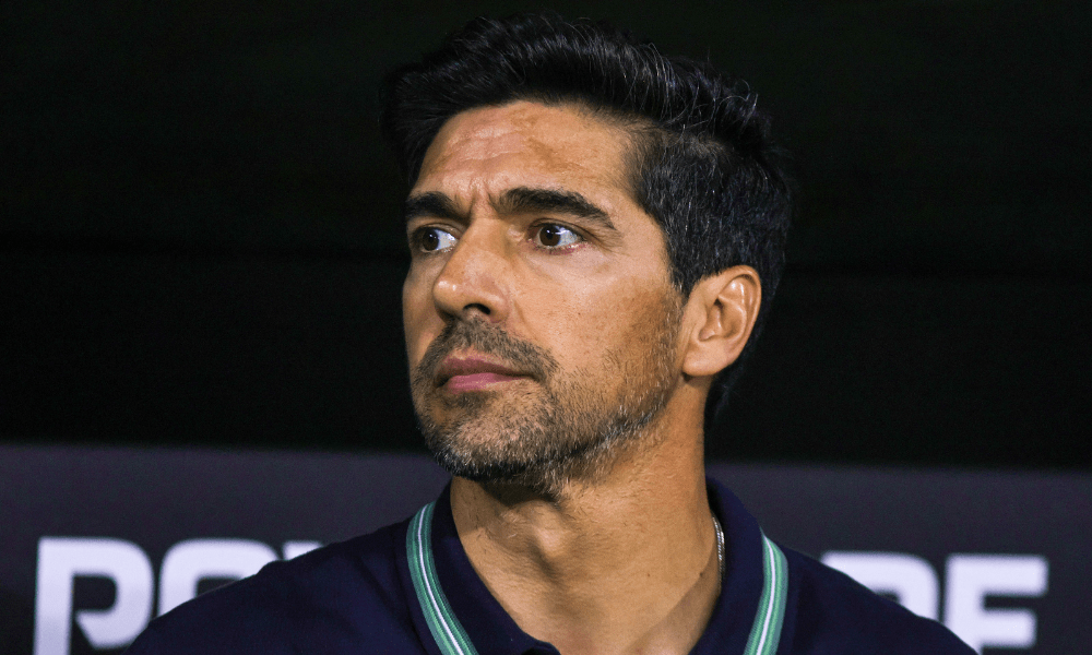 Abel Ferreira durante Palmeiras x Universitario, pela Copa Libertadores