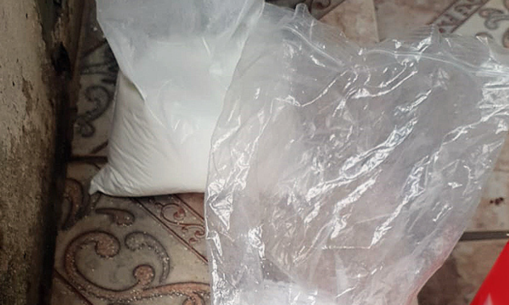 Cocaína apreendida pela Polícia Civil