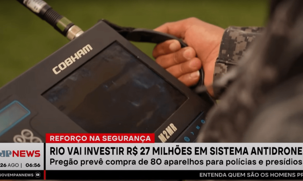 Rio de Janeiro deve investir R$ 27 milhões em sistemas antidrone