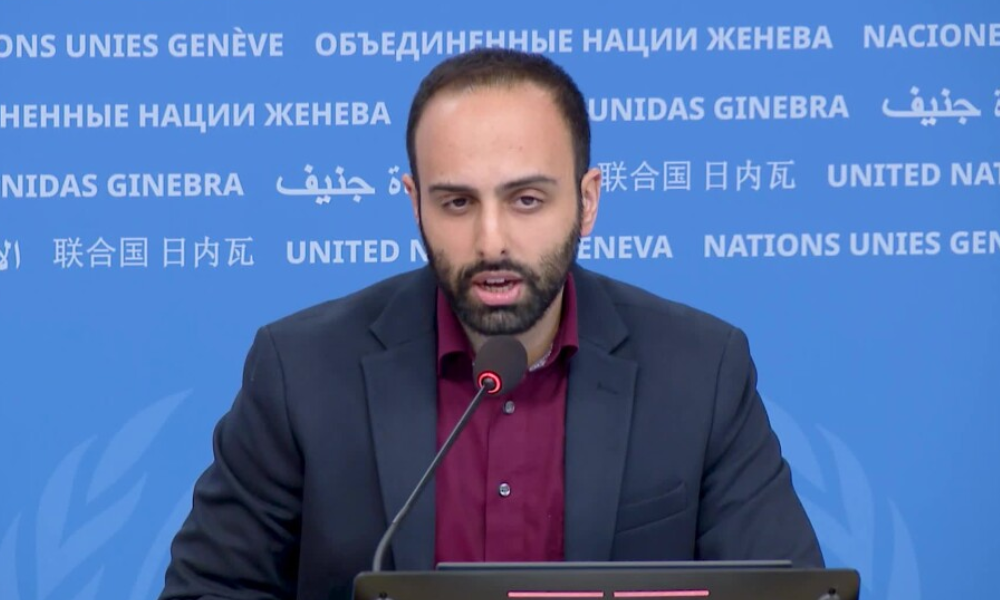 O porta-voz do Escritório de Direitos Humanos das Nações Unidas, Thameen Al-Kheetan