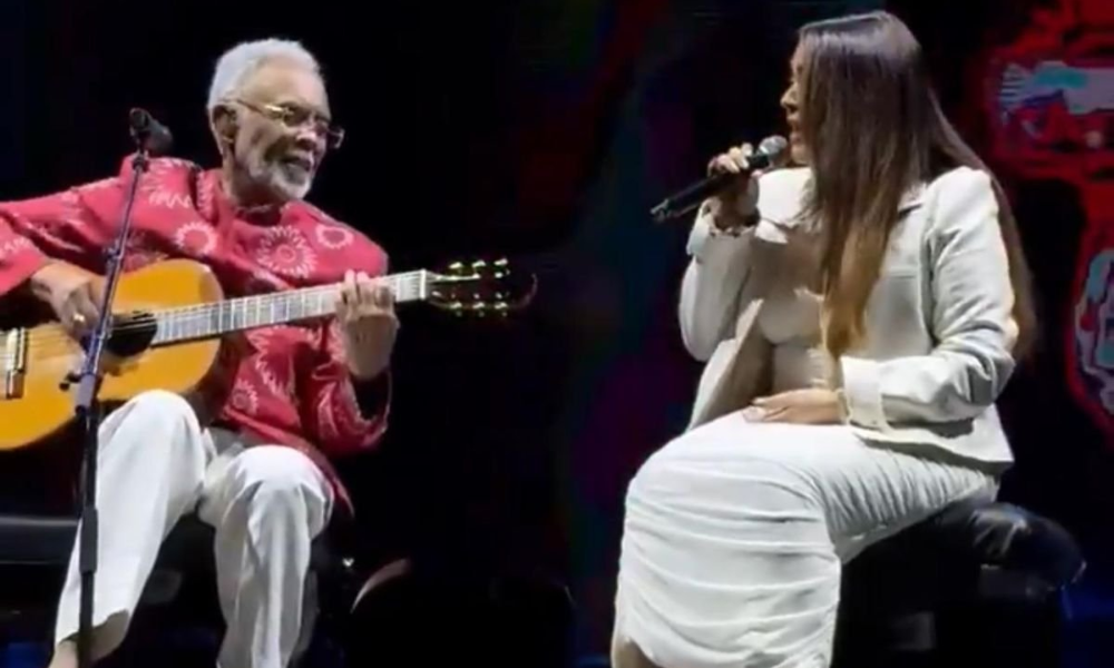 Preta Gil emociona ao homenagear pai Gilberto Gil em show especial