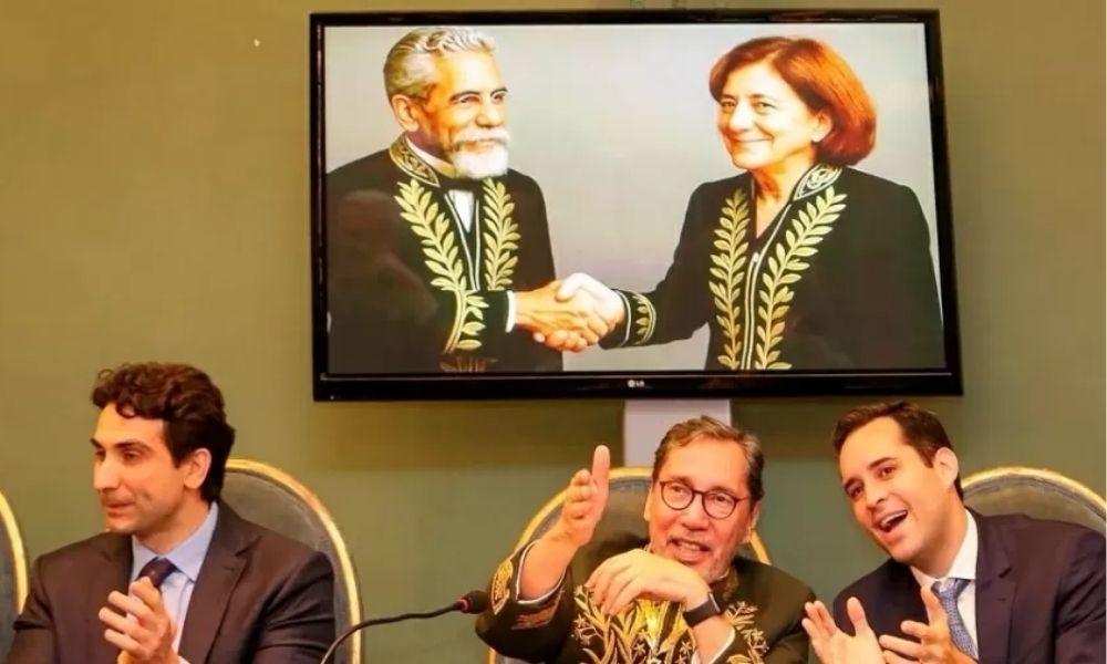 machado de assis e miriam leitão