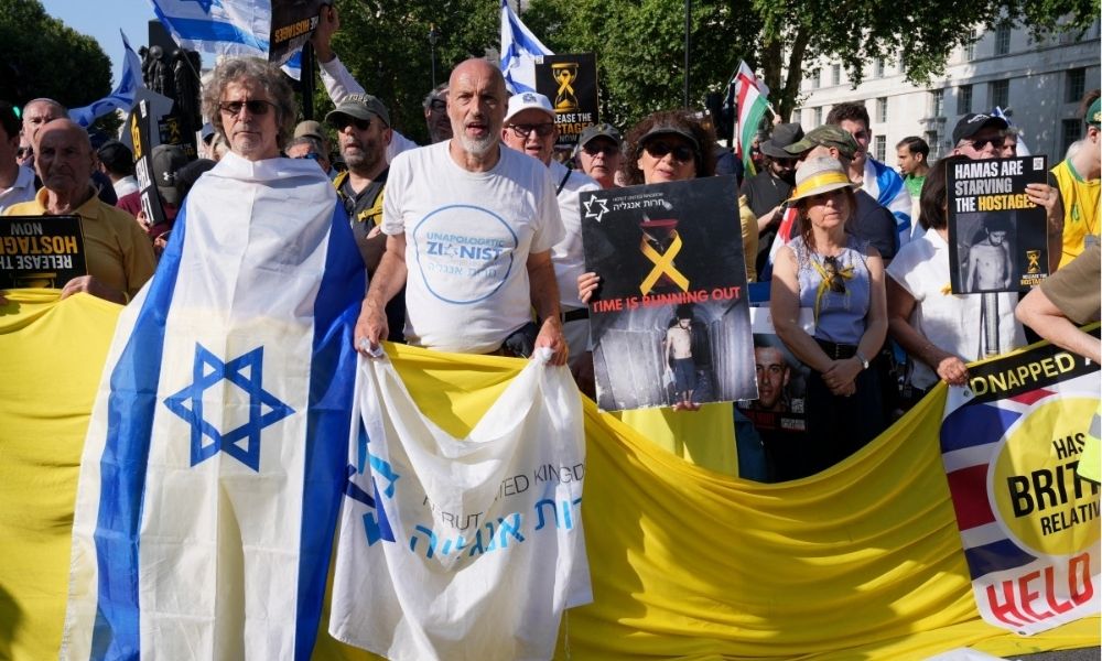 manifestação londres