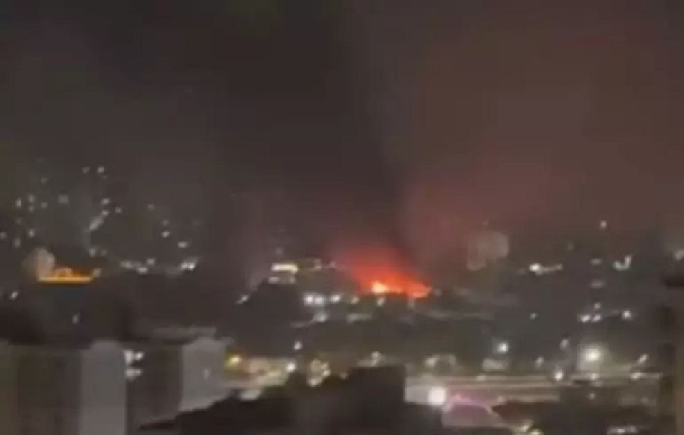 Balão causa incêdio em Santo Amaro
