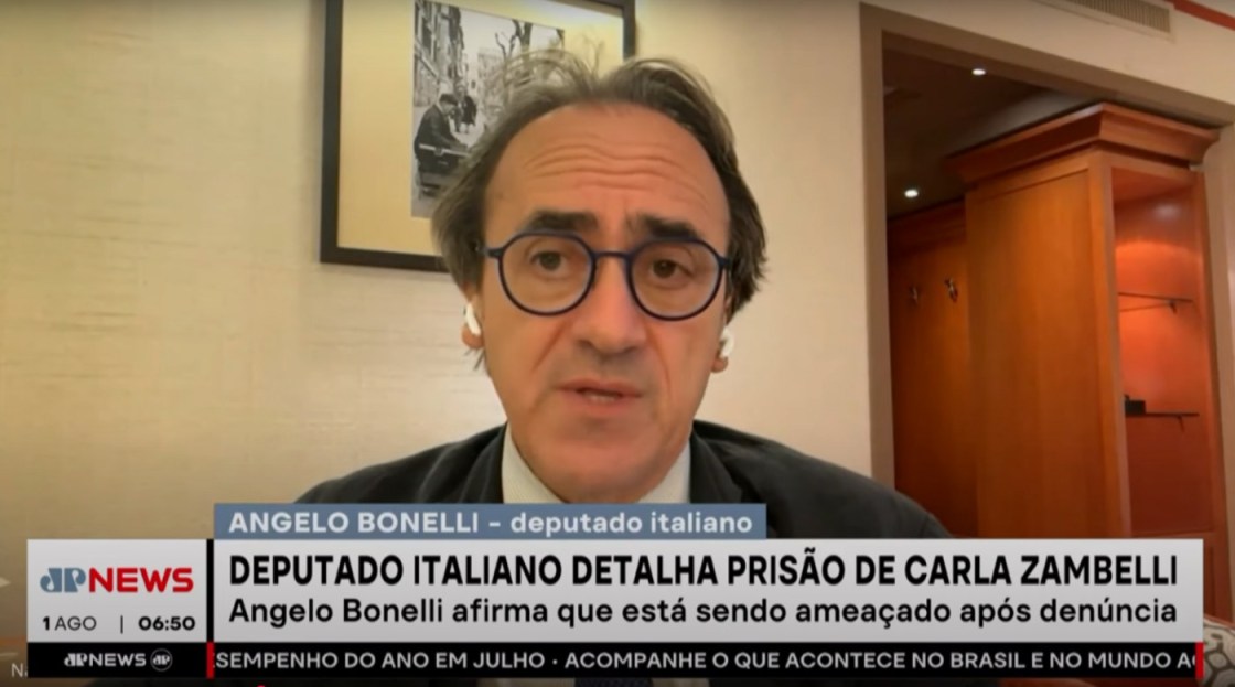 Deputado italiano Angelo Bonelli em entrevista exclusiva à Jovem Pan