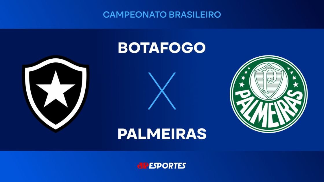 Botafogo x Palmeiras: confira a transmissão da Jovem Pan ao vivo