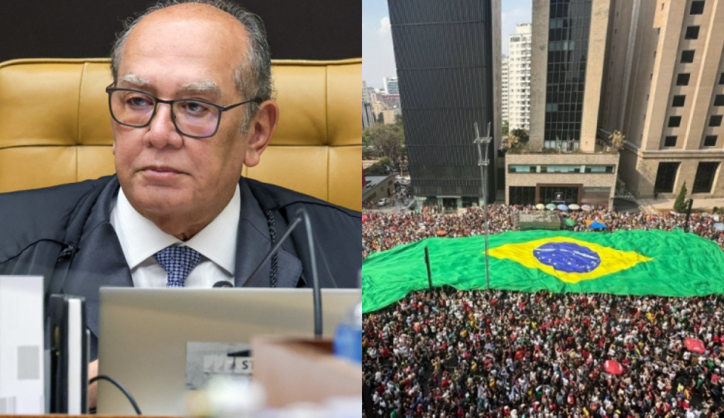 Gilmar Mendes recebe críticas da direita por elogios às manifestações contra a PEC da Blindagem e a anistia