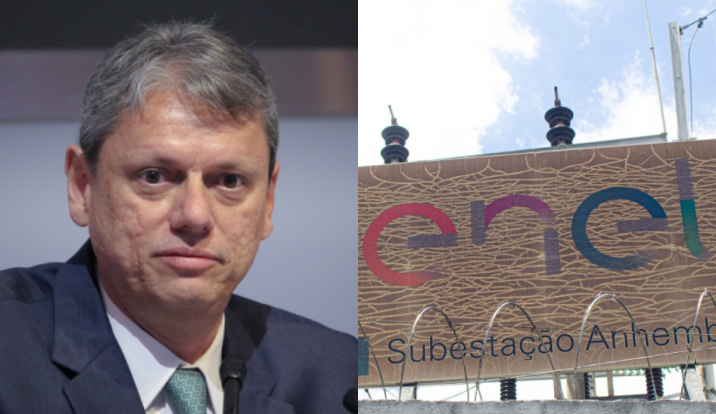 Tarcísio critica Enel e promete ‘varrer’ concessionária de São Paulo