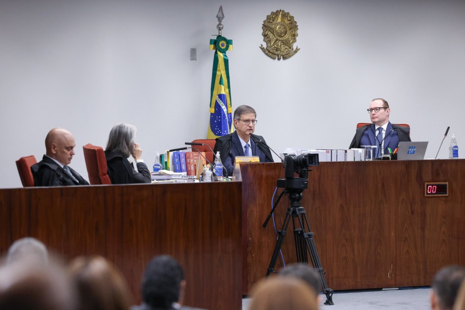 Gonet durante julgamentos da Ação Penal 2668 - Núcleo 1 Antonio Augusto/STF