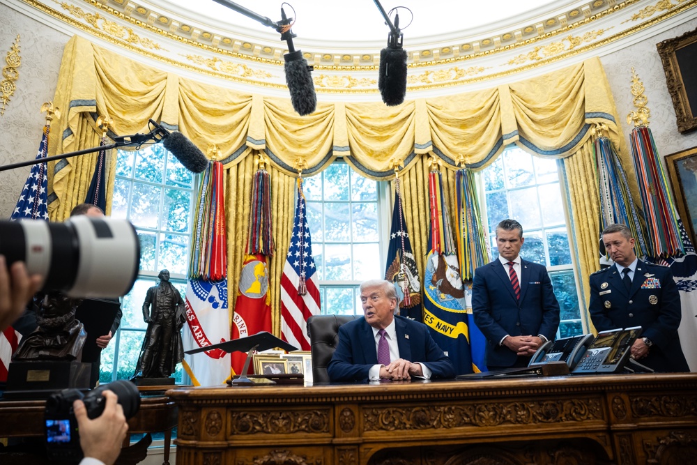 Trump faz críticas ao governo Lula e afirma que Brasil ‘está indo muito mal’