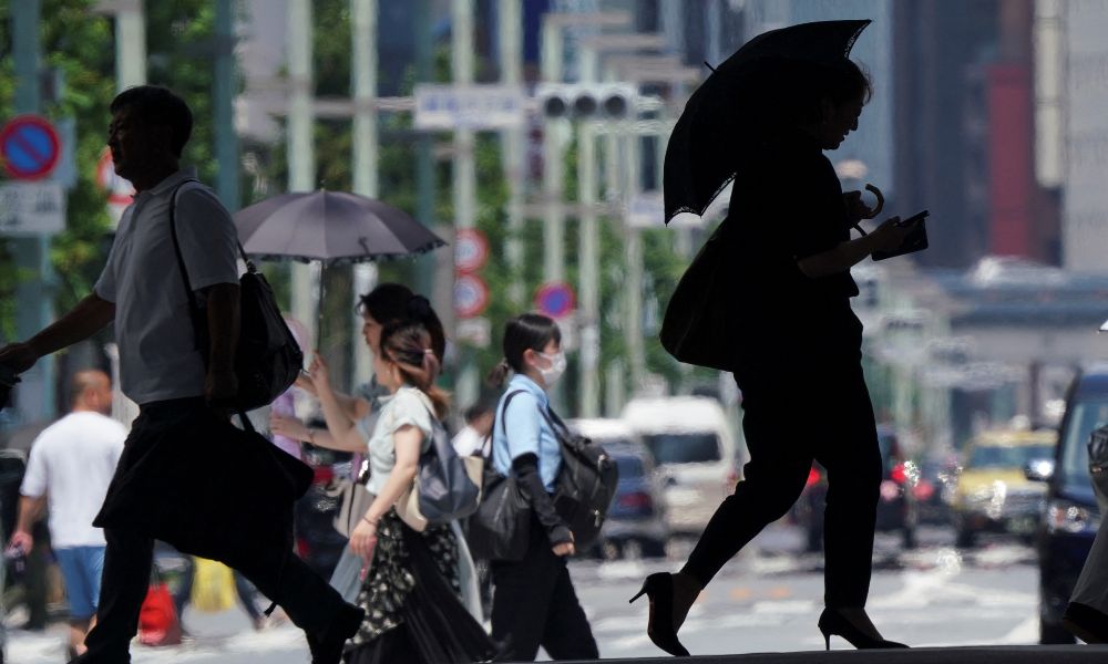 calor no japão