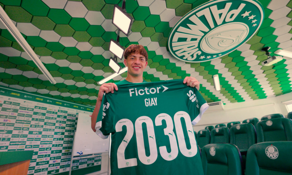 Palmeiras anuncia a extensão de contrato do lateral-direito Agustín Giay