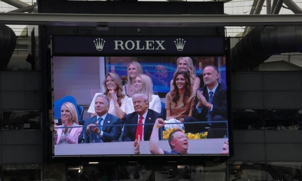 donald trump us open