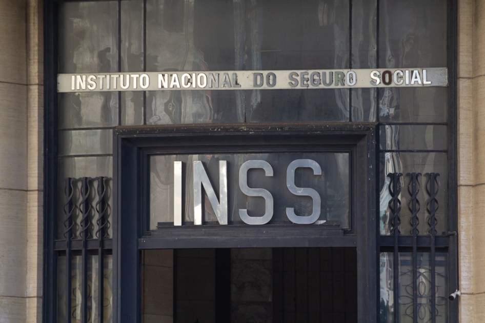 Vista da fachada do posto do Instituto Nacional do Seguro Social (INSS), localizado na região central da cidade de São Paulo