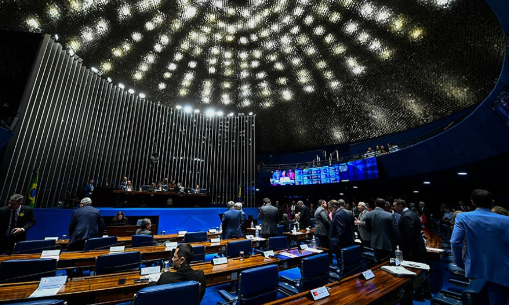 A maioria dos senadores manifestou apoio, afirmando que o texto é um avanço na proteção das crianças Carlos Moura/Agência Senado Fonte: Agência Senado
