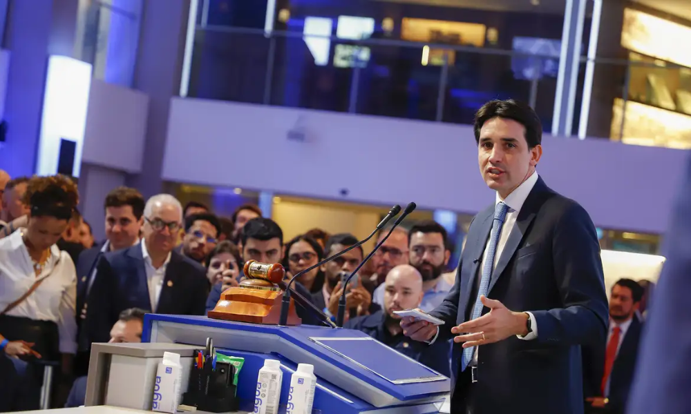O ministro de Portos e Aeroportos, Silvio Costa Filho
