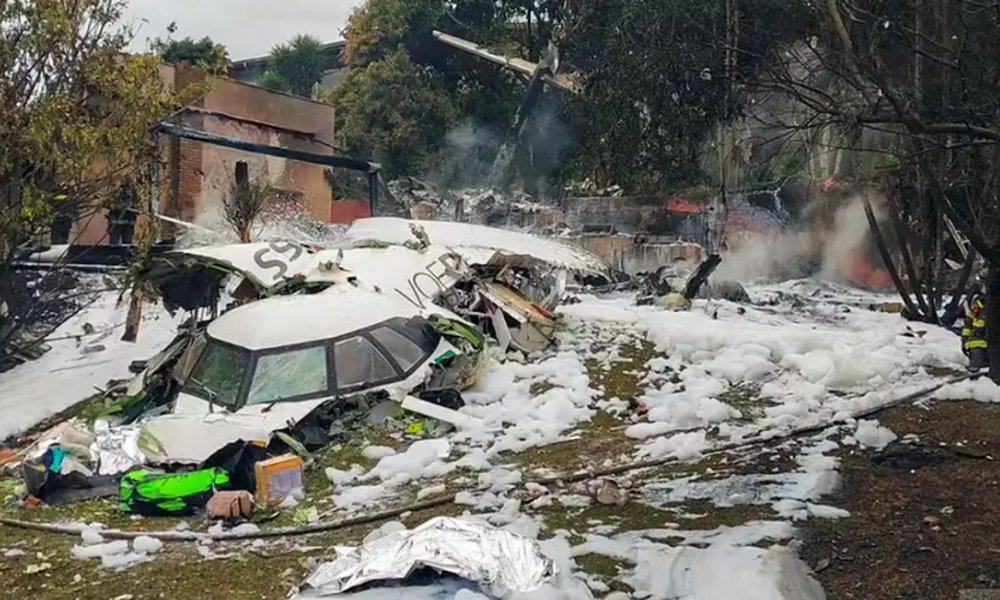 O acidente com o avião da Voepass/Passaredo, ocorrido em 9 de agosto de 2024 e que matou 58 passageiros e quatro tripulantes.