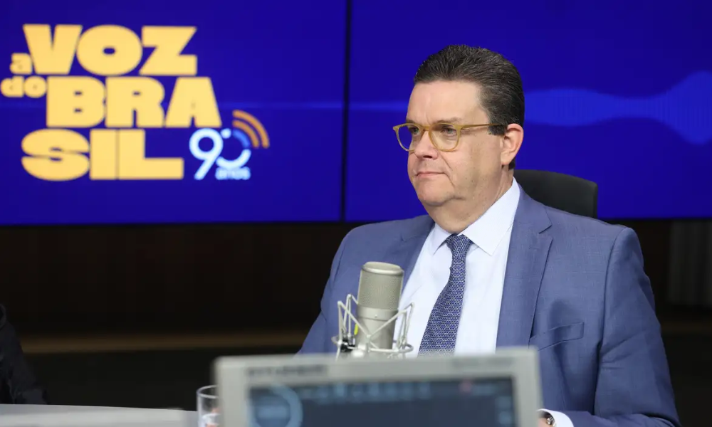 O ministro da Previdência Social, Wolney Queiroz, em entrevista ao programa A Voz do Brasil