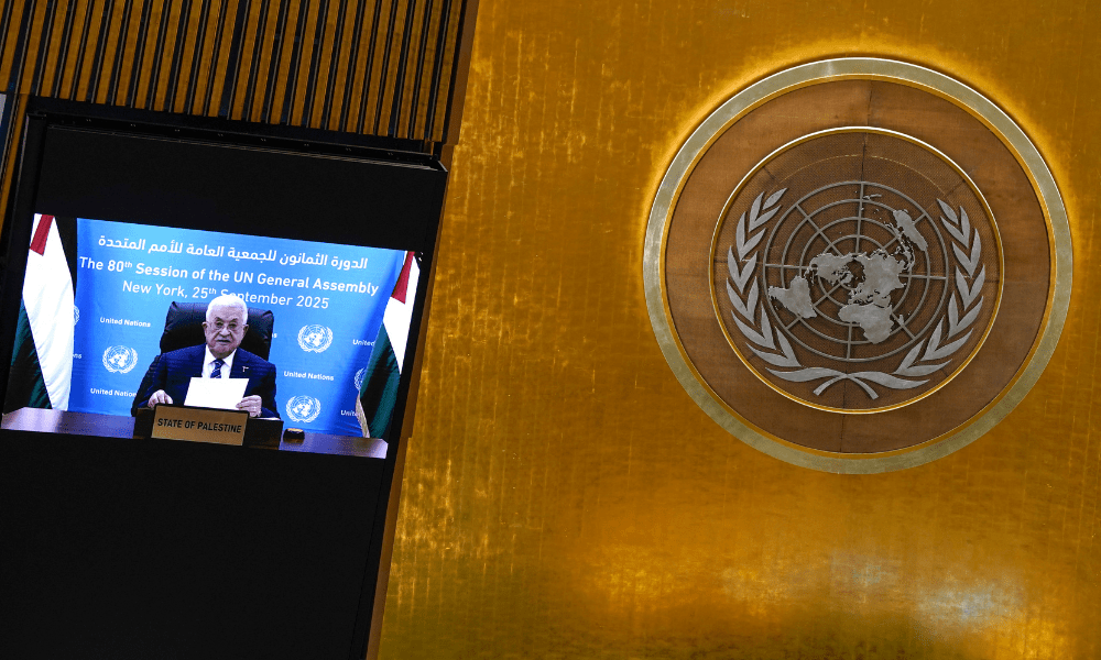 Na ONU, presidente da Autoridade Palestina rejeita participação do Hamas na futura governança do Estado