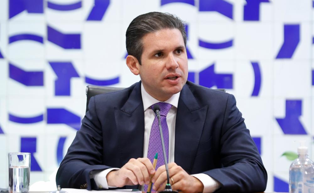Reunião de Líderes. Presidente da Câmara dos Deputados, Hugo Motta (REPUBLICANOS - PB)