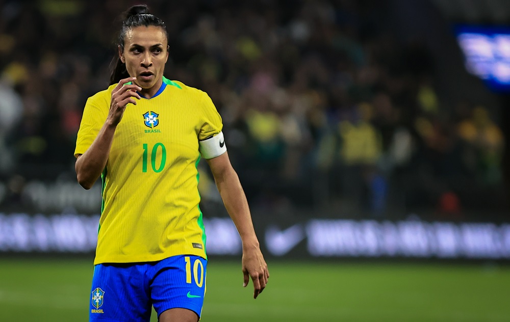 Marta quer mais atenção da CBF às mulheres e fala sobre futuro: ‘Querem que eu jogue até os 45′