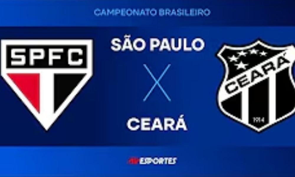 São Paulo x Ceará: confira a transmissão da Jovem Pan ao vivo