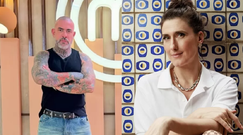 Henrique Fogaça e Paola Carosella