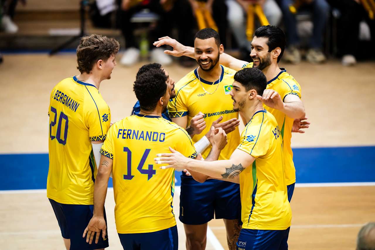 Brasil se prepara para confrontos decisivos na Liga das Nações de Vôlei