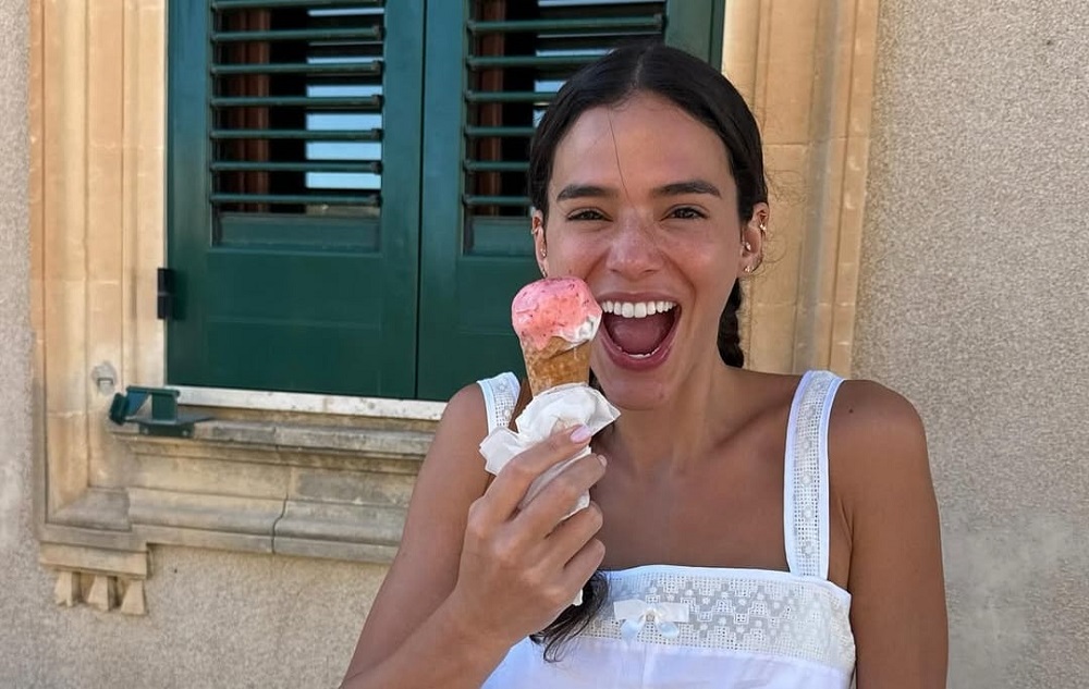 Bruna Marquezine, Sasha Meneghel e João Lucas curtem a Itália