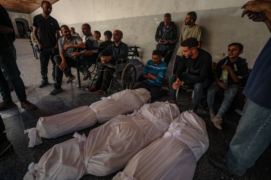 Corpos em Gaza