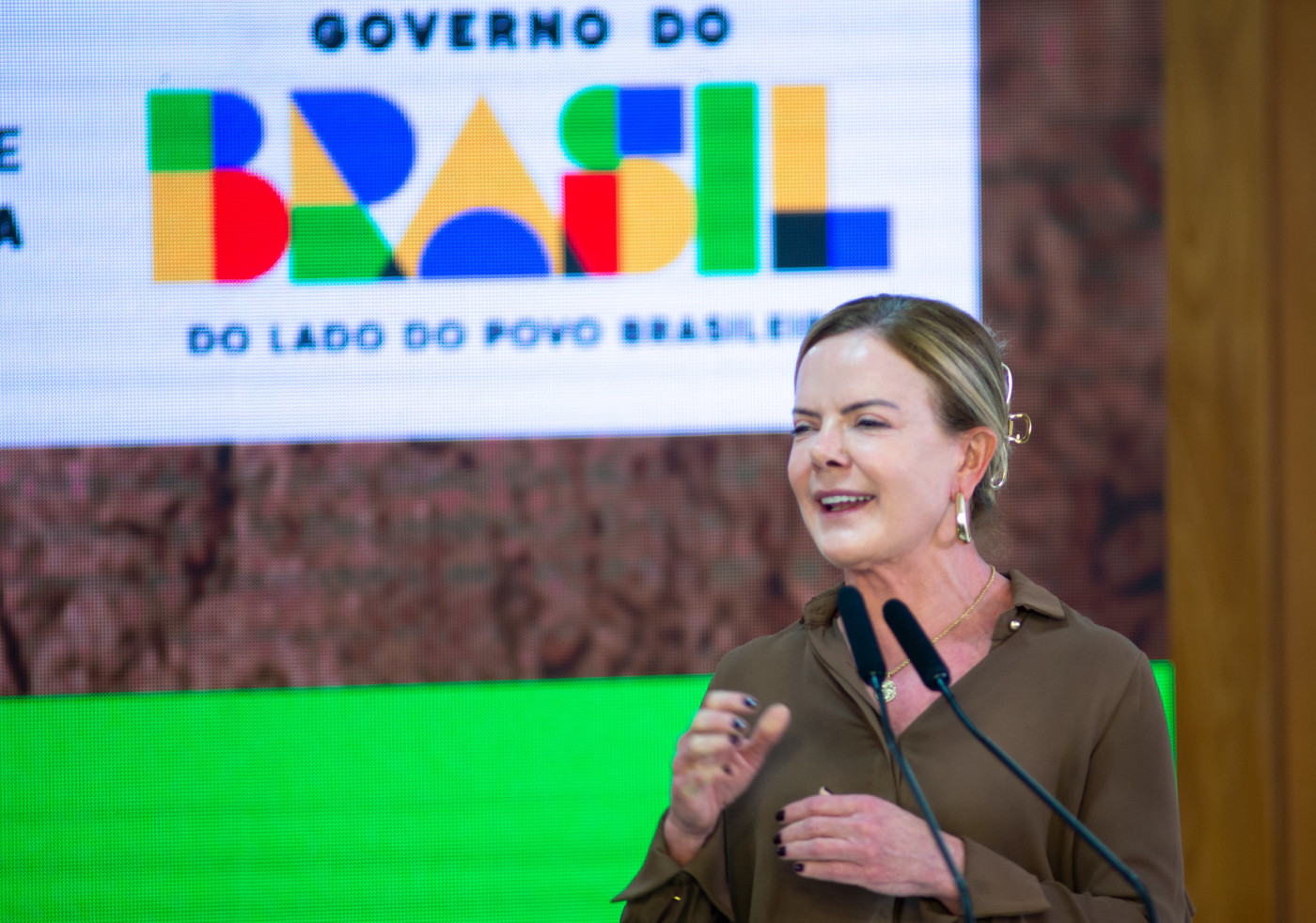 Gleisi reorganiza cargos para PP no governo e deve procurar outros líderes nos próximos dias