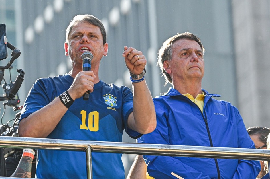 tarcísio e Bolsonatdo