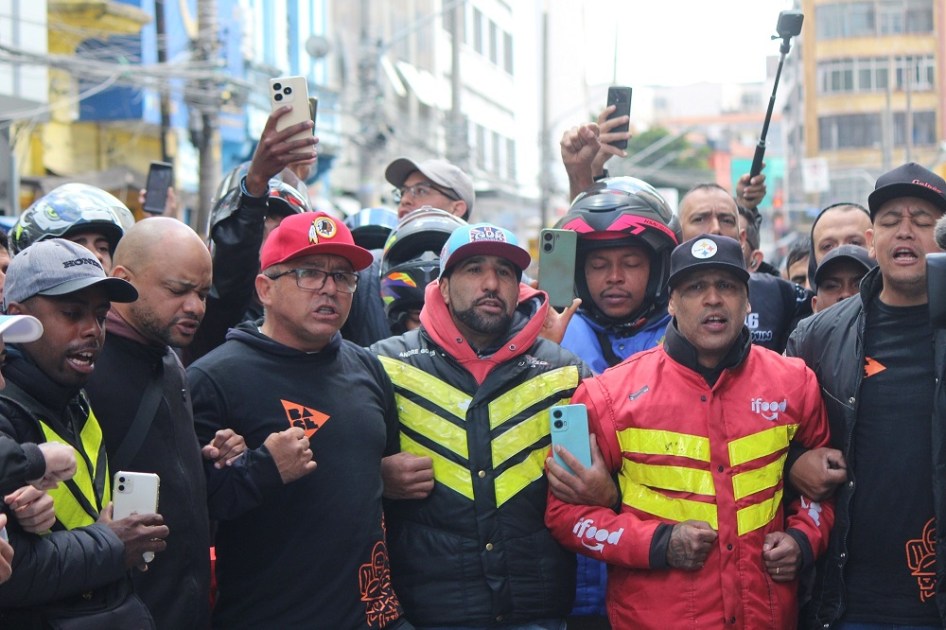 Motoboy protesto