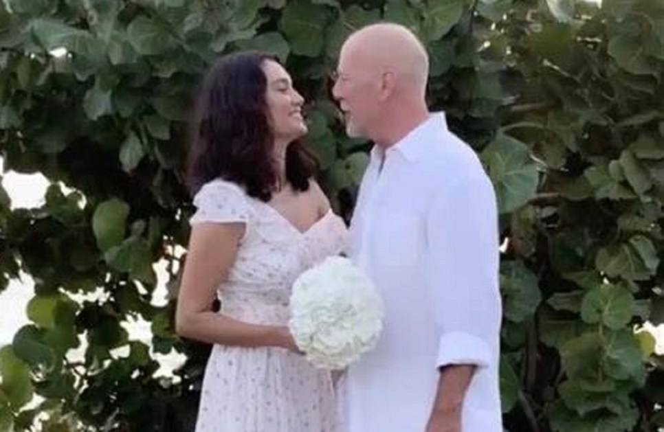 Bruce Willis e Emma