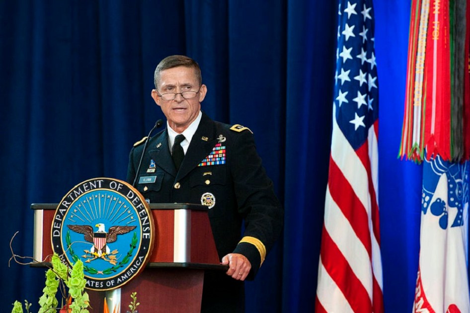Michael T. Flynn atuou como conselheiro de Segurança Nacional no início do governo Donald Trump em 2017