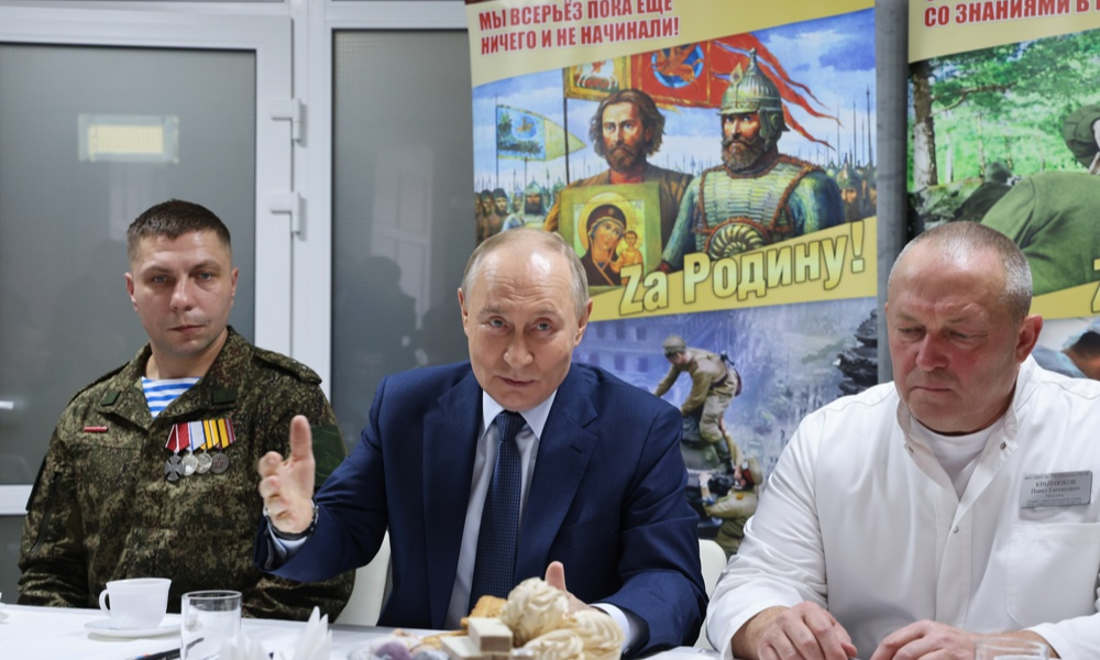 Putin anuncia que Rússia testou drone submarino com capacidade nuclear