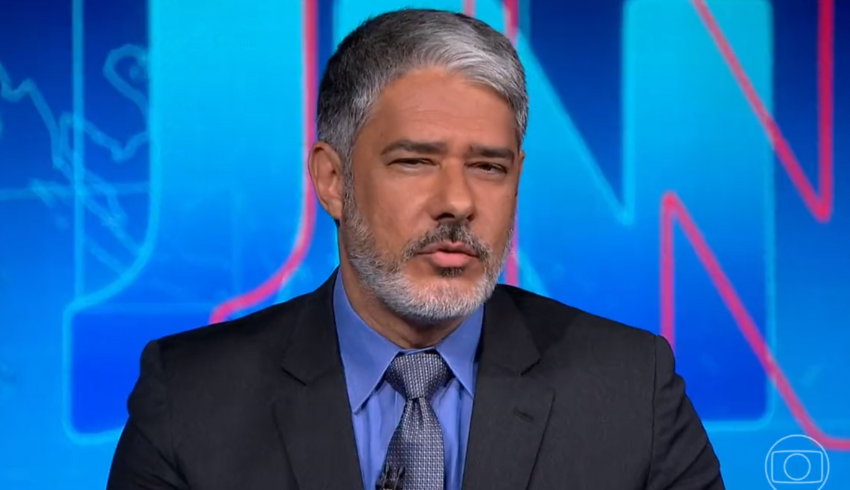 William Bonner no Jornal Nacional