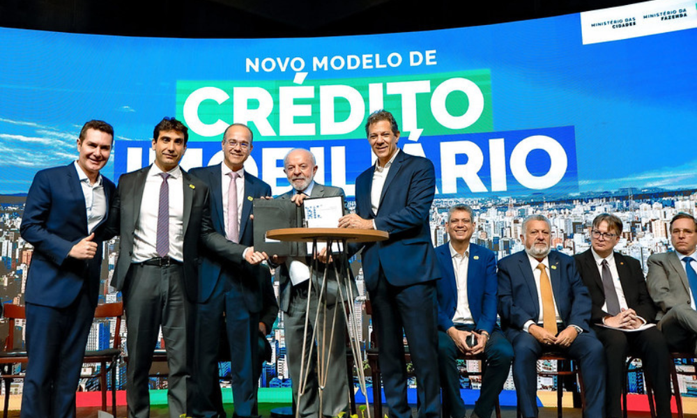 Presidente Lula, durante cerimônia de lançamento de novo modelo de crédito imobiliário