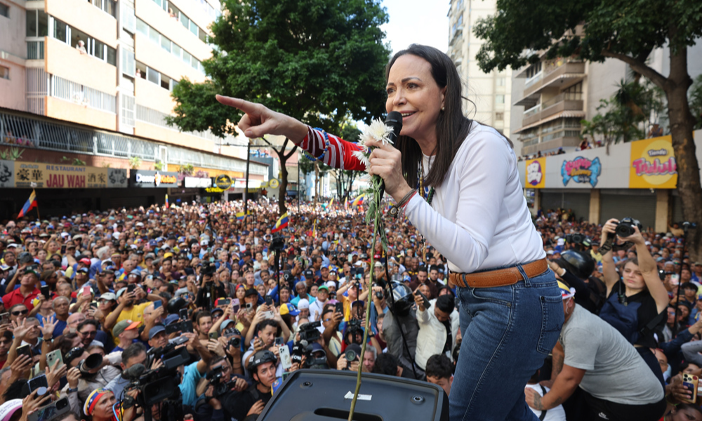 Oposição celebra Nobel da Paz concedido à venezuelana María Corina Machado: ‘Vitória da liberdade sobre a tirania’