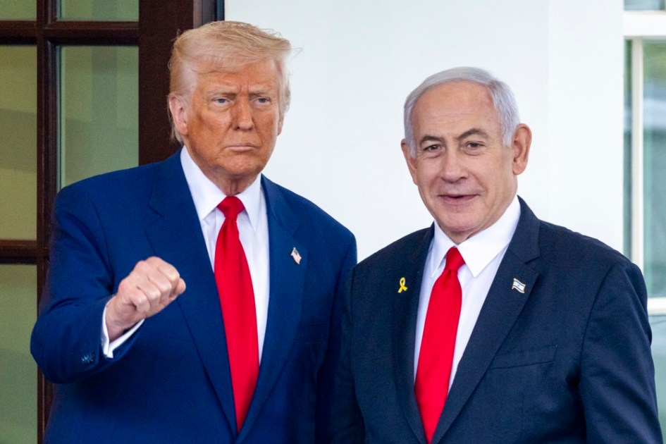 O presidente dos Estados Unidos, Donald J. Trump, e o primeiro ministro israelense, Benjamin Netanyahu
