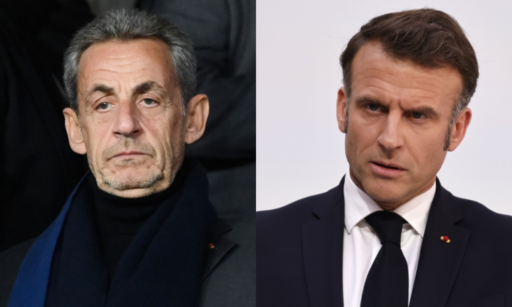 Macron recebe Sarkozy antes de ex-presidente francês ir para a prisão Paris, França