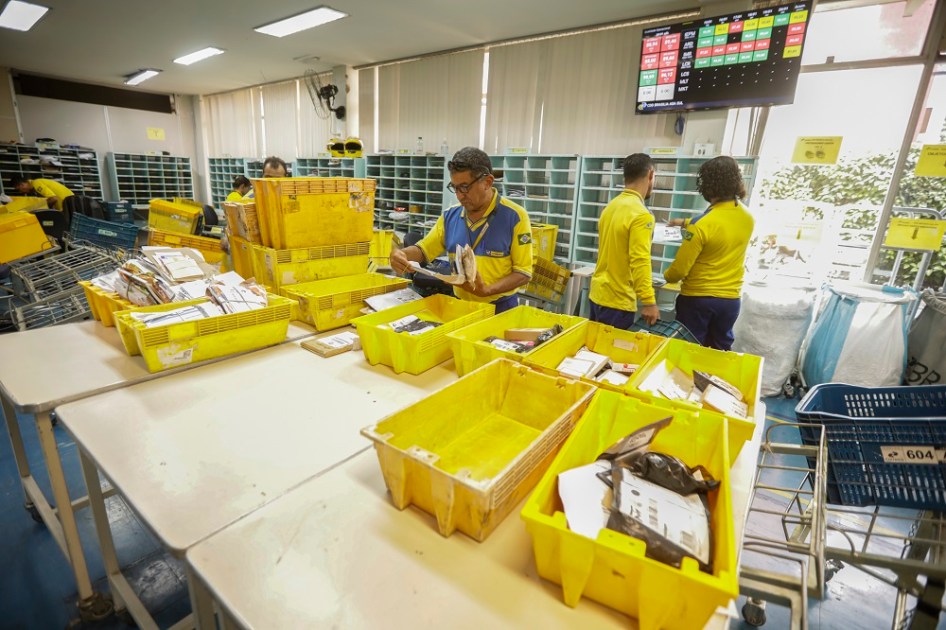 Unidade de distribuição dos Correios em Brasília