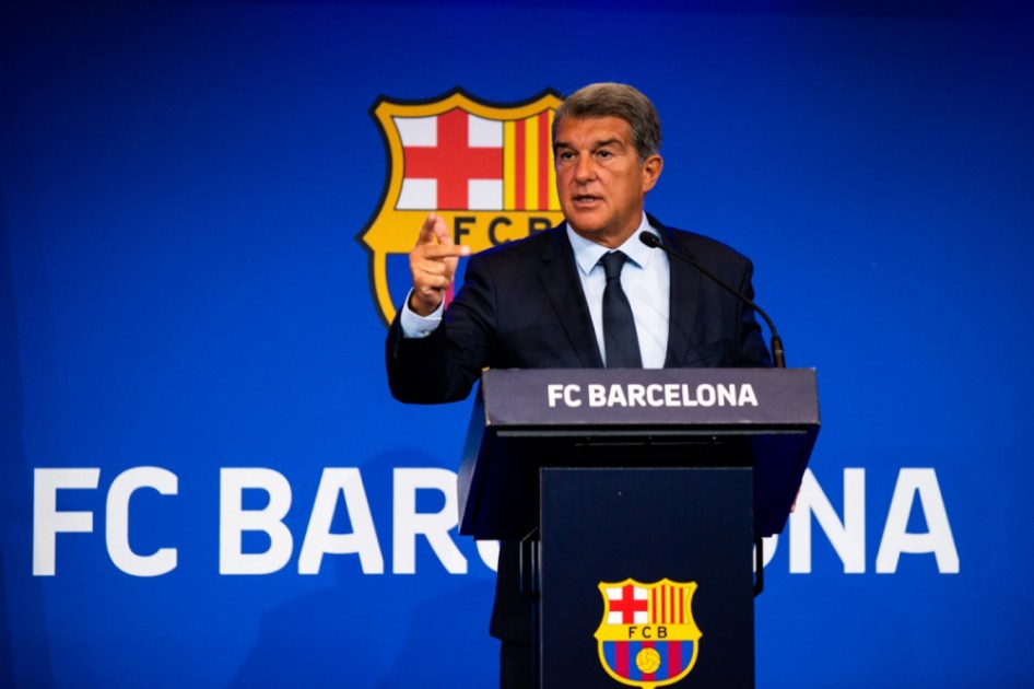 Joan Laporta convocou entrevista coletiva no Barcelona