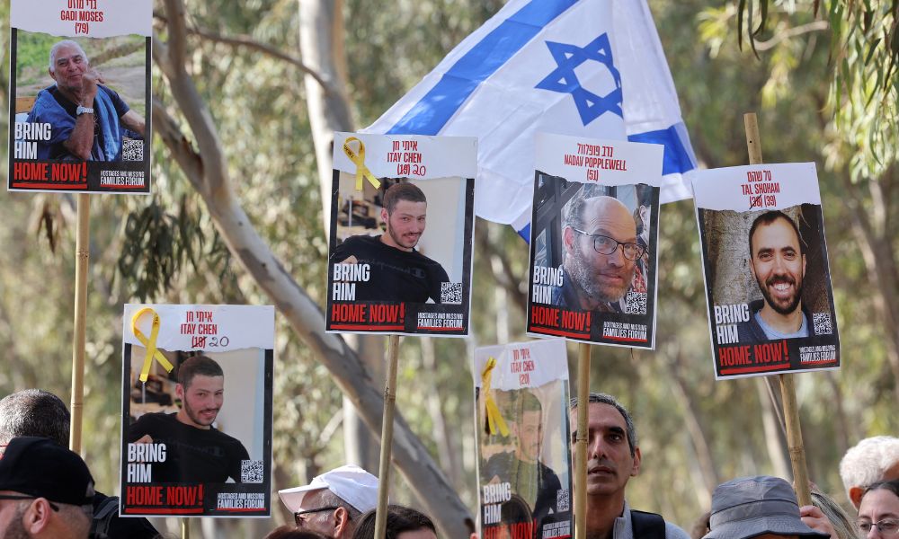 reféns gaza