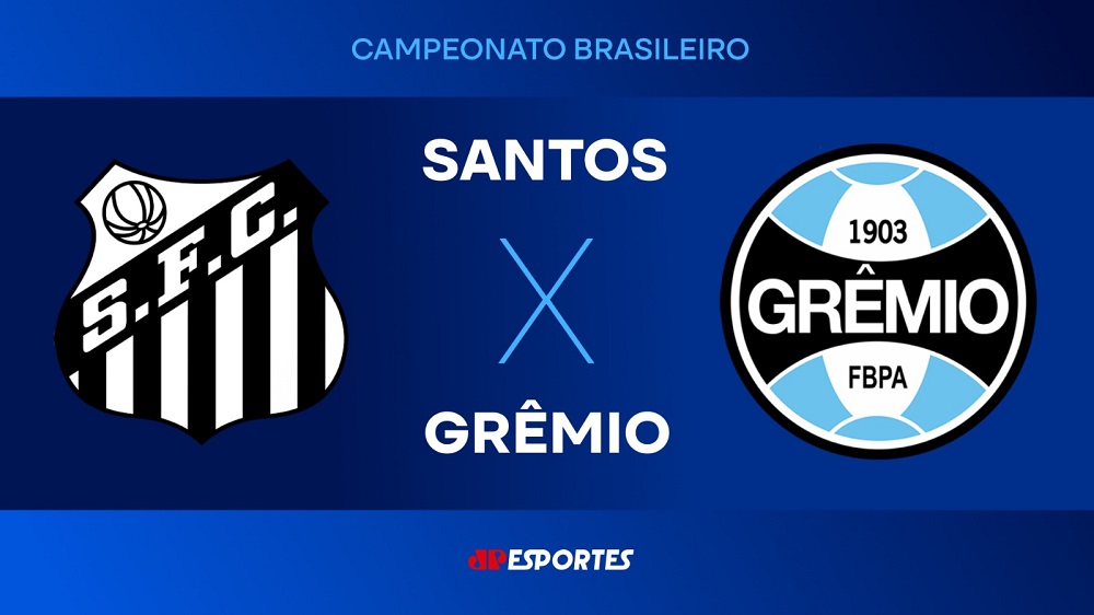 Santos x Grêmio: confira a transmissão da Jovem Pan ao vivo