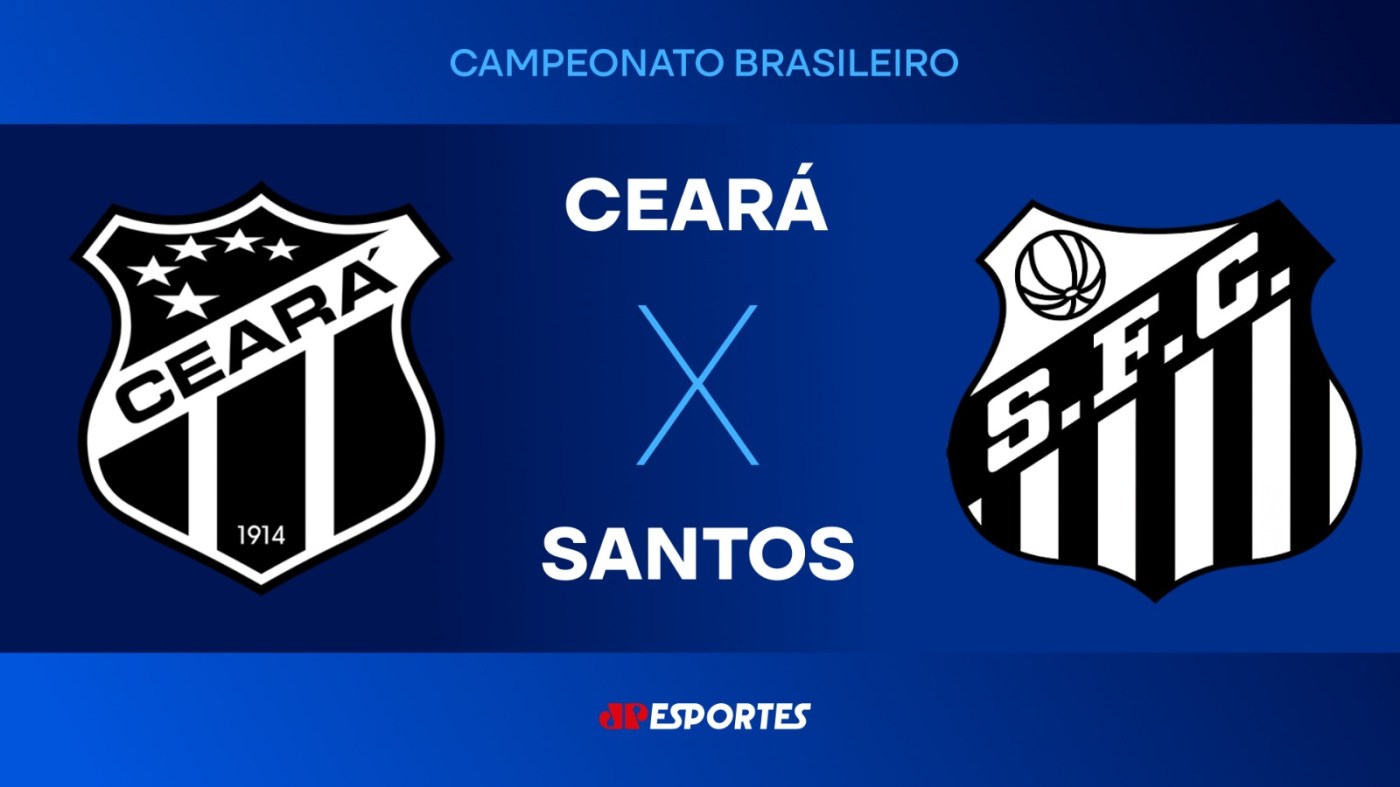 Ceará x Santos: confira a transmissão da Jovem Pan ao vivo