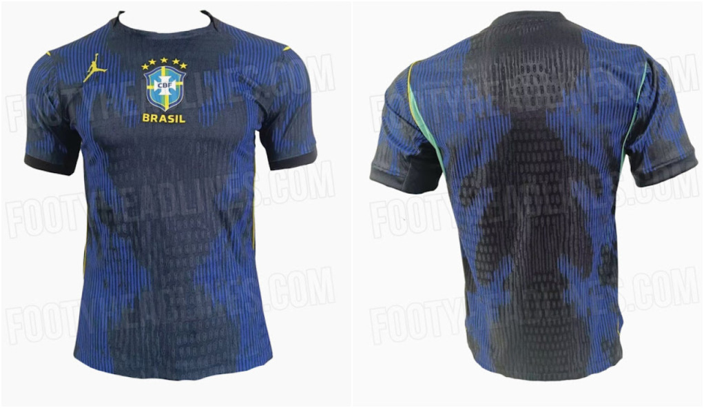 Camisa azul Brasil