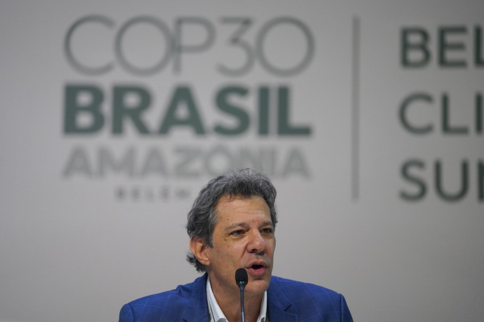 Haddad Ministério da Fazenda ministeriodafazenda Seguir Entrevista coletiva TFFF durante a Cúpula dos Líderes, em Belém-PA Fotos: Fernando Donasci/MMA