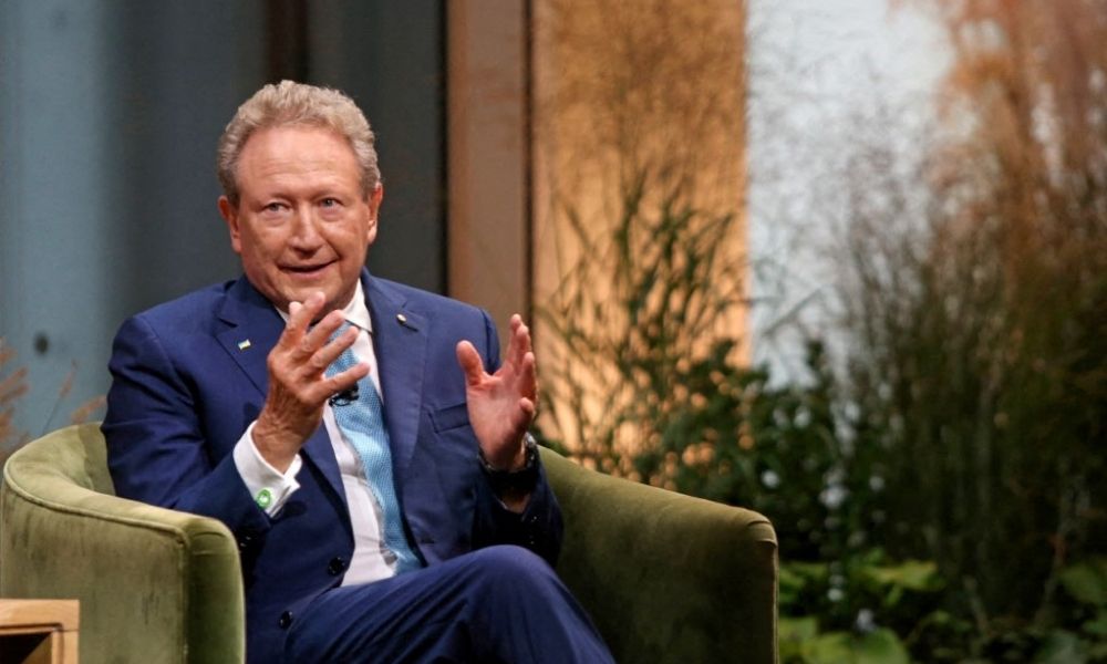 Bilionário australiano Andrew Forrest faz primeiro aporte privado no fundo para florestas