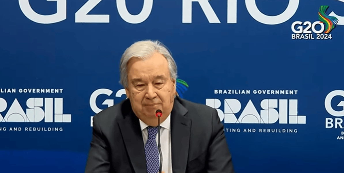 Guterres: maior risco do ponto de não retorno é prejuízo irreversível para a Amazônia